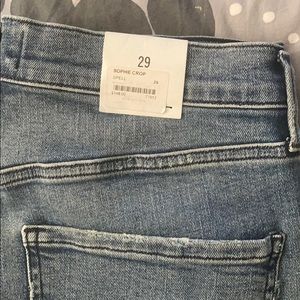 Sophie high rise skinny crop